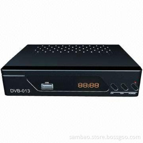 H.264/MPEG4 DVB-T Receiver, USB 2.0 for PVR, Software Upgrade and Multimedia Playback